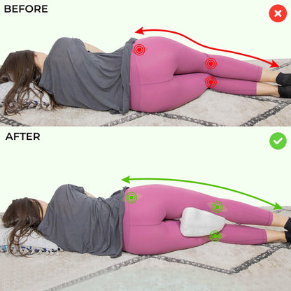 Kniekussen van traagschuim – verlichting van rugpijn en zijslapers