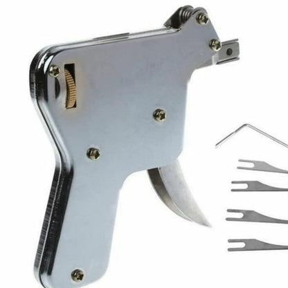 6-delige Krachtige RVS Slotreparatieset met Sleutel en Hangslot Tools