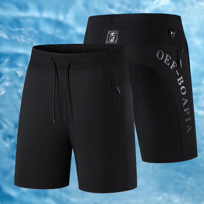 Zomer elastische sportshort voor heren