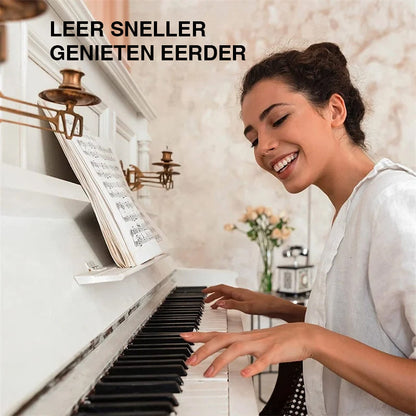 Verwijderbare bladmuzieklabels voor piano toetsenbord