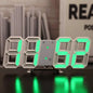 3D LED Digitale Wandklok Woondecoratie