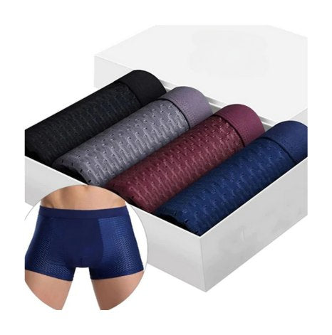 Bamboevezel boxershorts set van 10