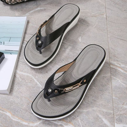 Dames slippers met kussen - Comfortabele sandalen voor binnen en buiten