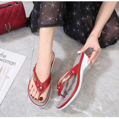 Dames slippers met kussen - Comfortabele sandalen voor binnen en buiten