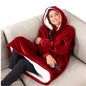 Knusse Warme Deken Hoodie - Zacht & Oversized voor Comfort