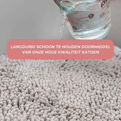 Mega-absorberende hondendeurmat – ultieme modder- en watervanger voor schone poten