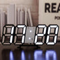 3D LED Digitale Wandklok Woondecoratie