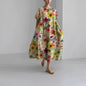 Boho Bloemen Jurk