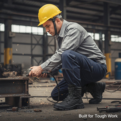 Veiligheidswerkschoenen met rits aan de zijkant – Duurzame, gemakkelijk toegankelijke bescherming