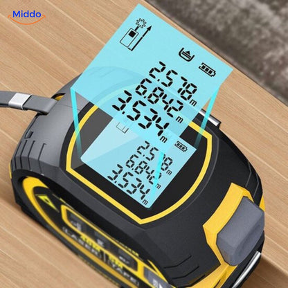 3-in-1 digitaal laser meetlint