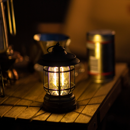 Retro campinglampen