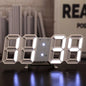 3D LED Digitale Wandklok Woondecoratie