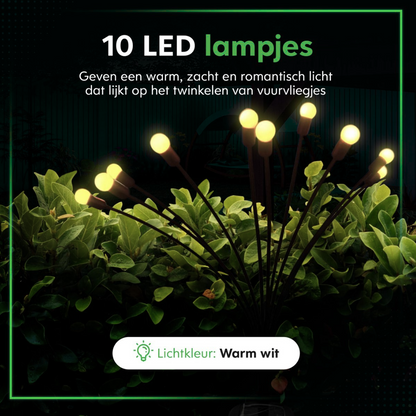 Zonnevlam tuinverlichting