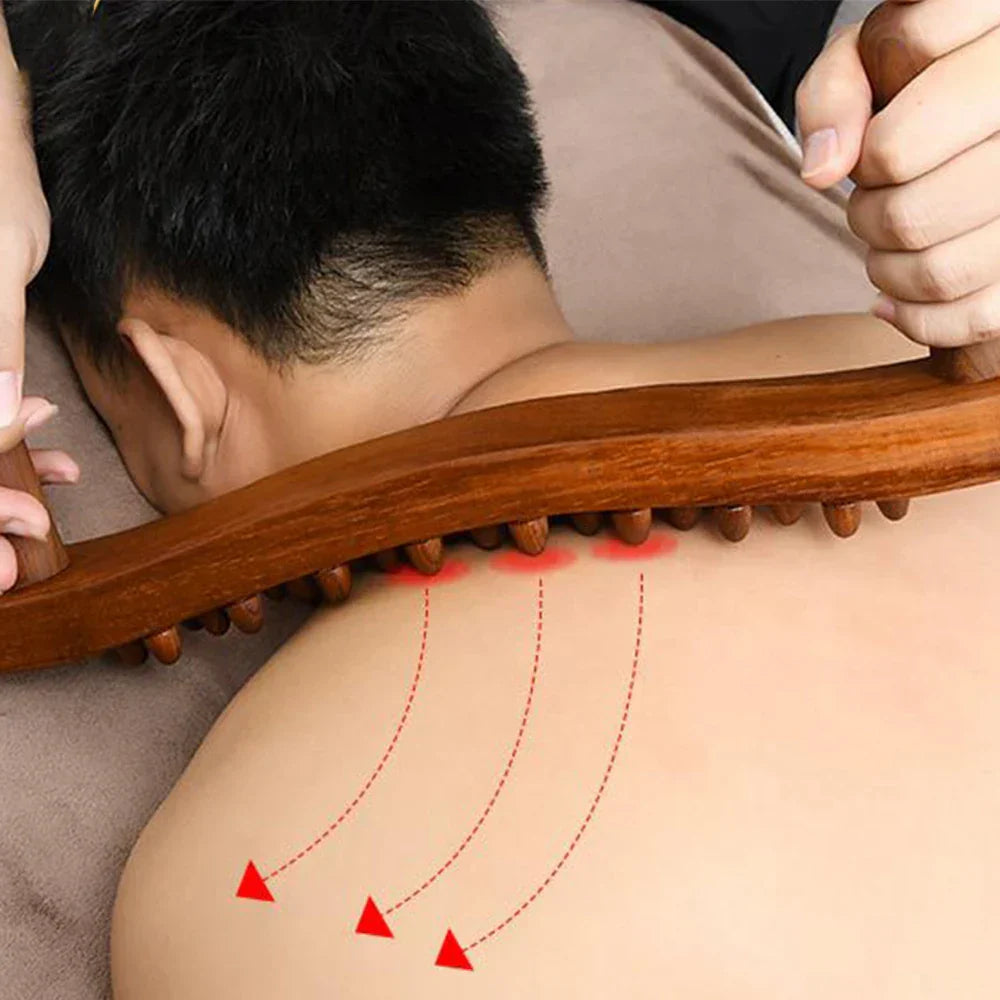 Houten therapiemassagegereedschap – Lichaamssculptuur & Lymfatisch