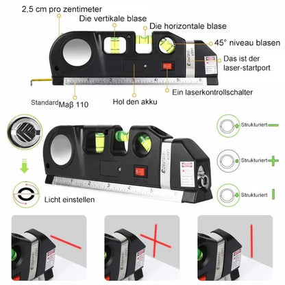 4-in-1 lasermeetgereedschap