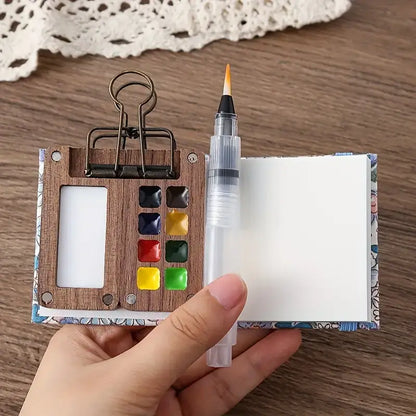 Pocket Paint Waterverfset - Draagbare reiskunstset