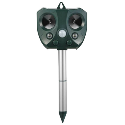 Zonne-ultrasone ongedierte- en vogelverjager – Groot bereik buiten