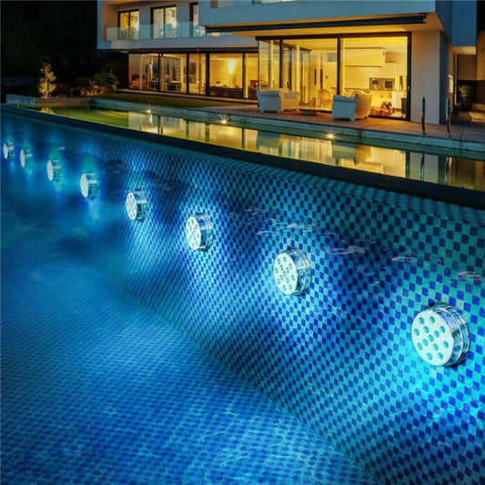 4.5V Waterdichte LED Onderwaterlamp met Afstandsbediening en Batterij