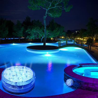 4.5V Waterdichte LED Onderwaterlamp met Afstandsbediening en Batterij