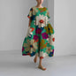 Boho Bloemen Jurk