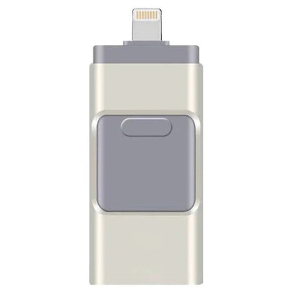 Converteerbare USB-stick – dubbele poort voor telefoon en pc