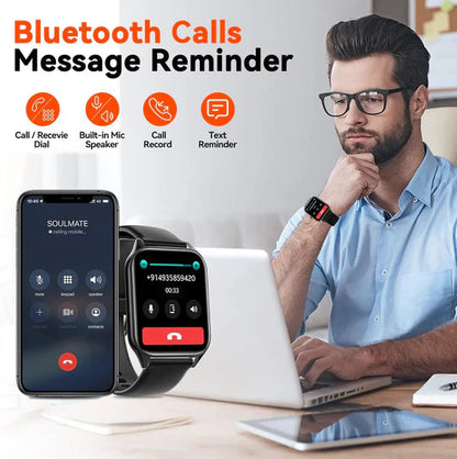 Innovatief smartwatch met niet-invasieve gezondheidsmonitoring