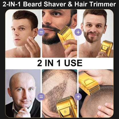 Elektrisch scheerapparaat voor hoofd en gezicht – Scheerapparaat voor kaalheid