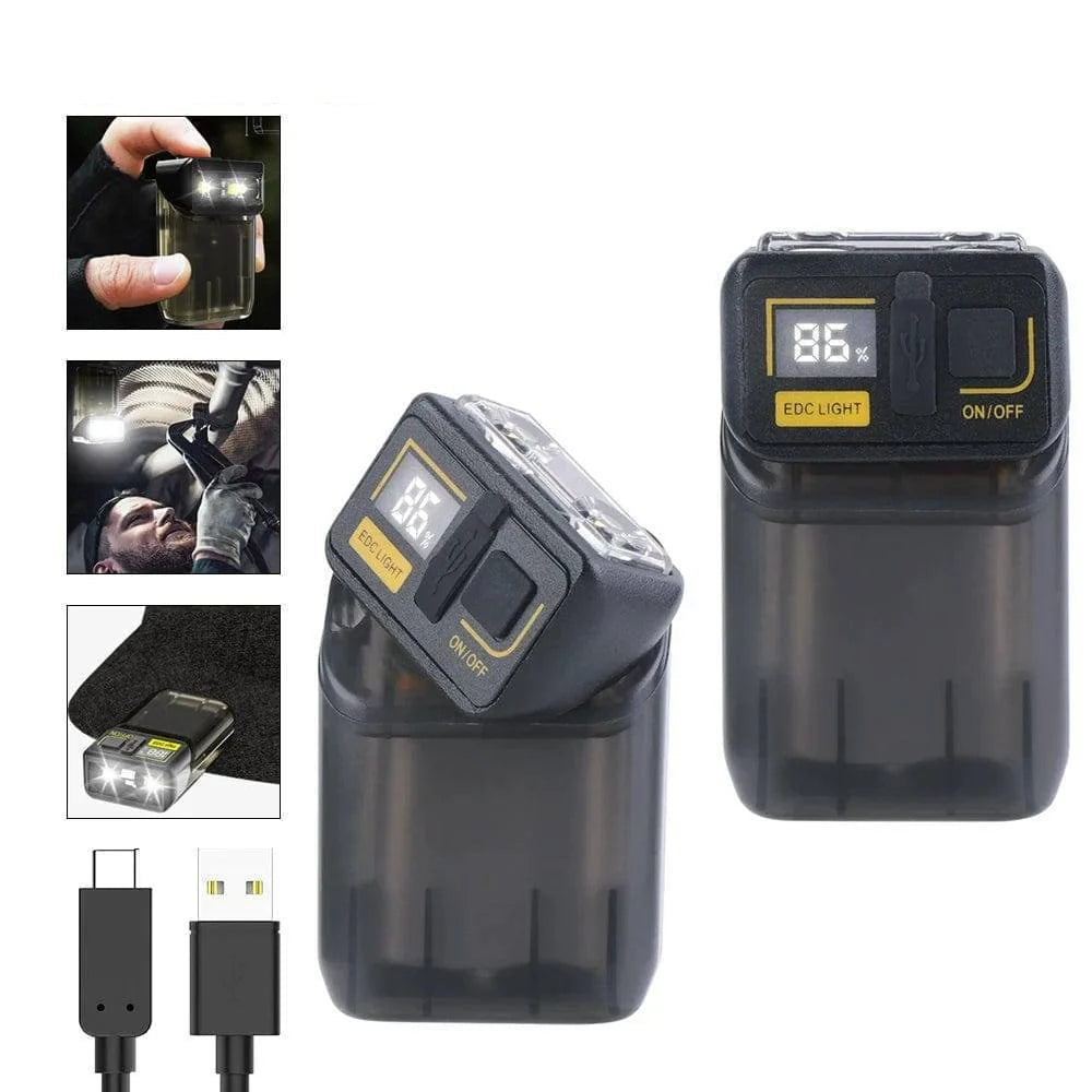 Oplaadbare minifakkel - draagbaar, helder & USB-voeding