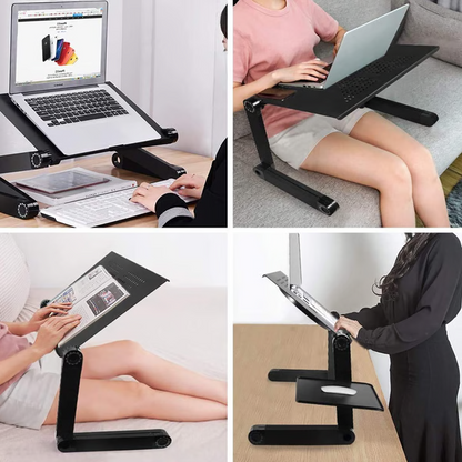 360° Ergonomische Laptopstandaard - Verstelbaar & Veelzijdig