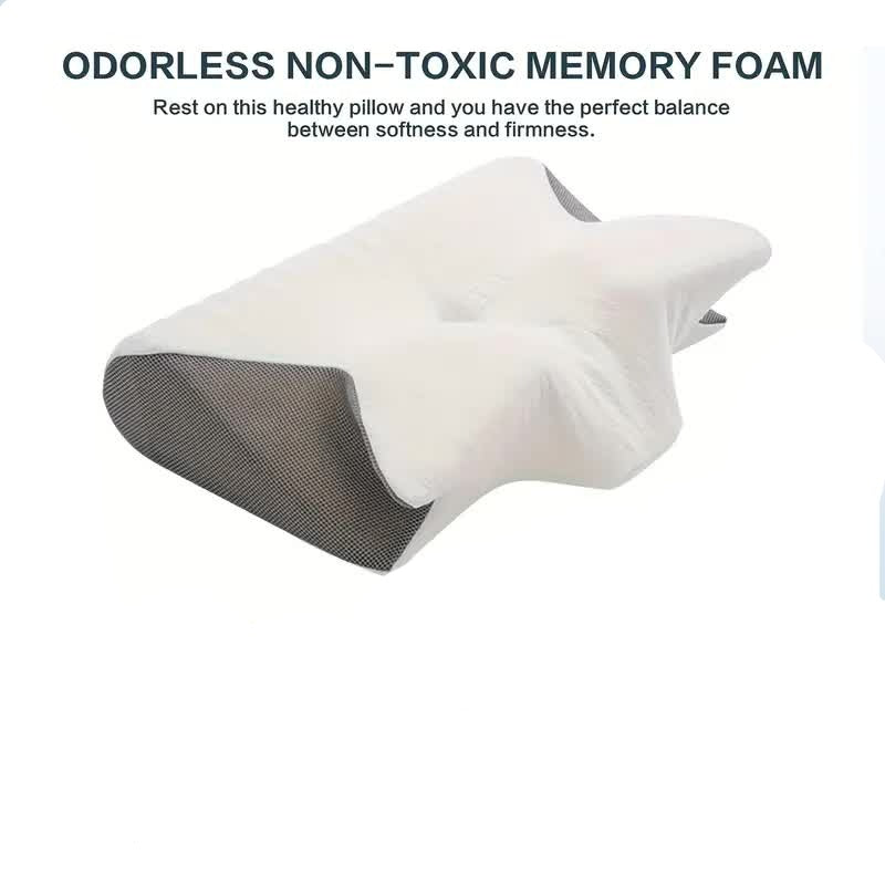 Butterfly Memory Foam Kussen – Nek- en armondersteuning voor slapen