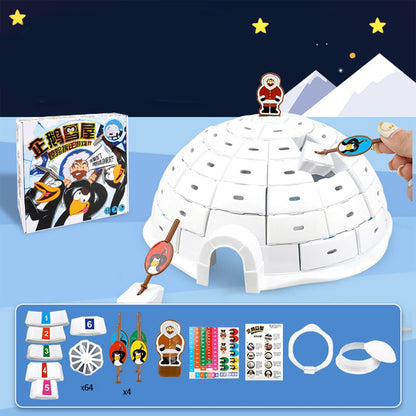 Igloo Bricks | Bevrijd je innerlijke vreugde met dit pinguïn bordspel!
